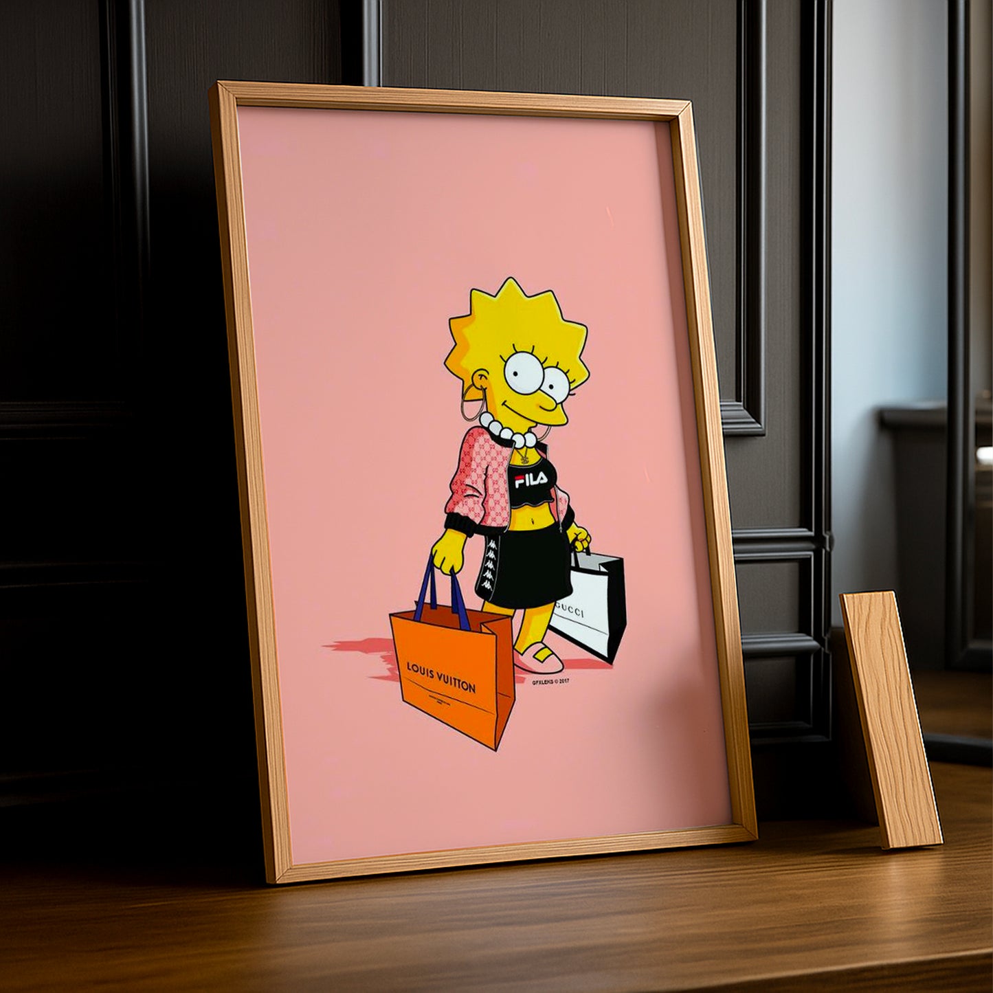 Cadre Photo Les Simpsons - Lisa Simpson Luxury Bag
