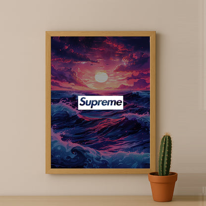Cadre photo Supreme - Couché du soleil