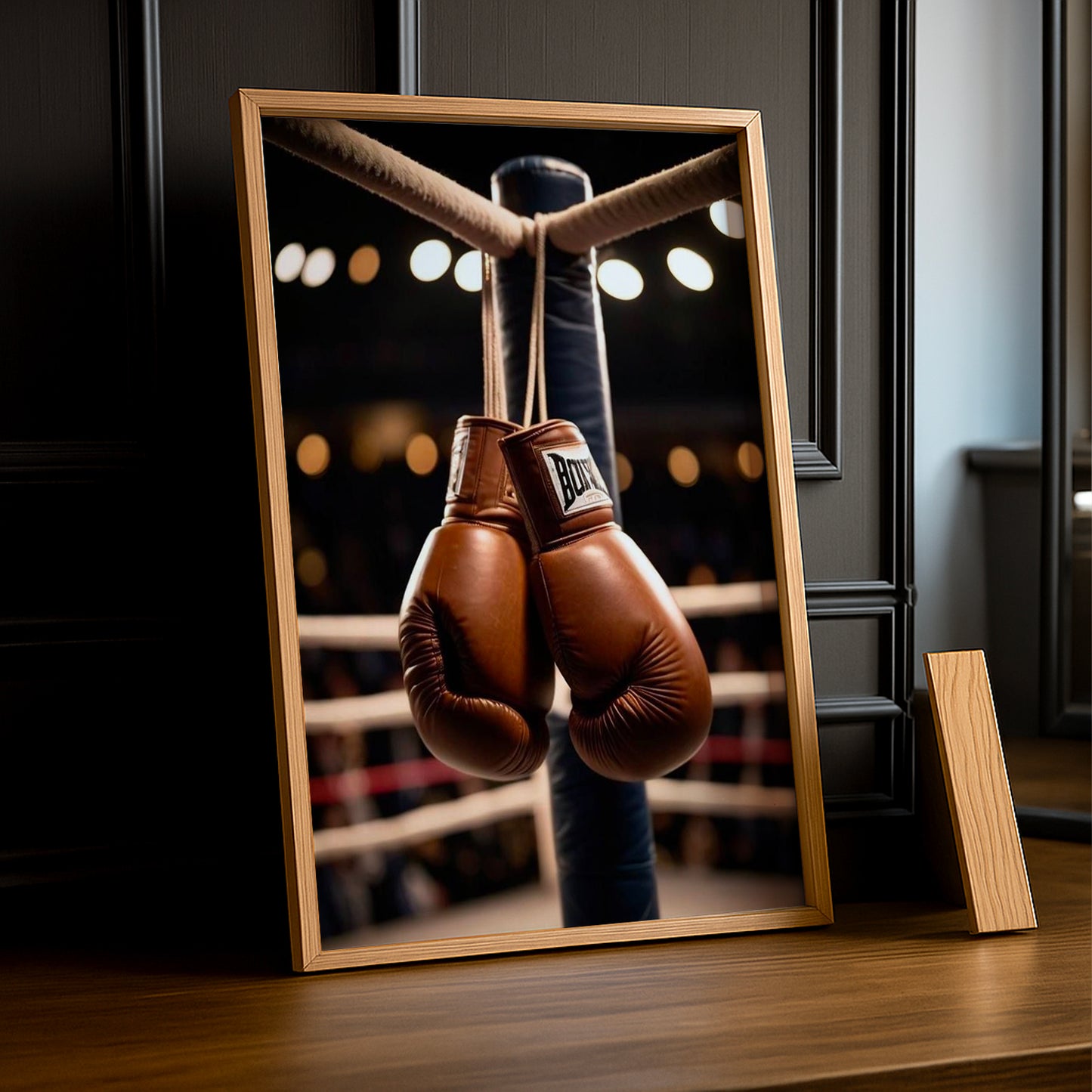 Cadre Photo Boxe - Gants de boxe