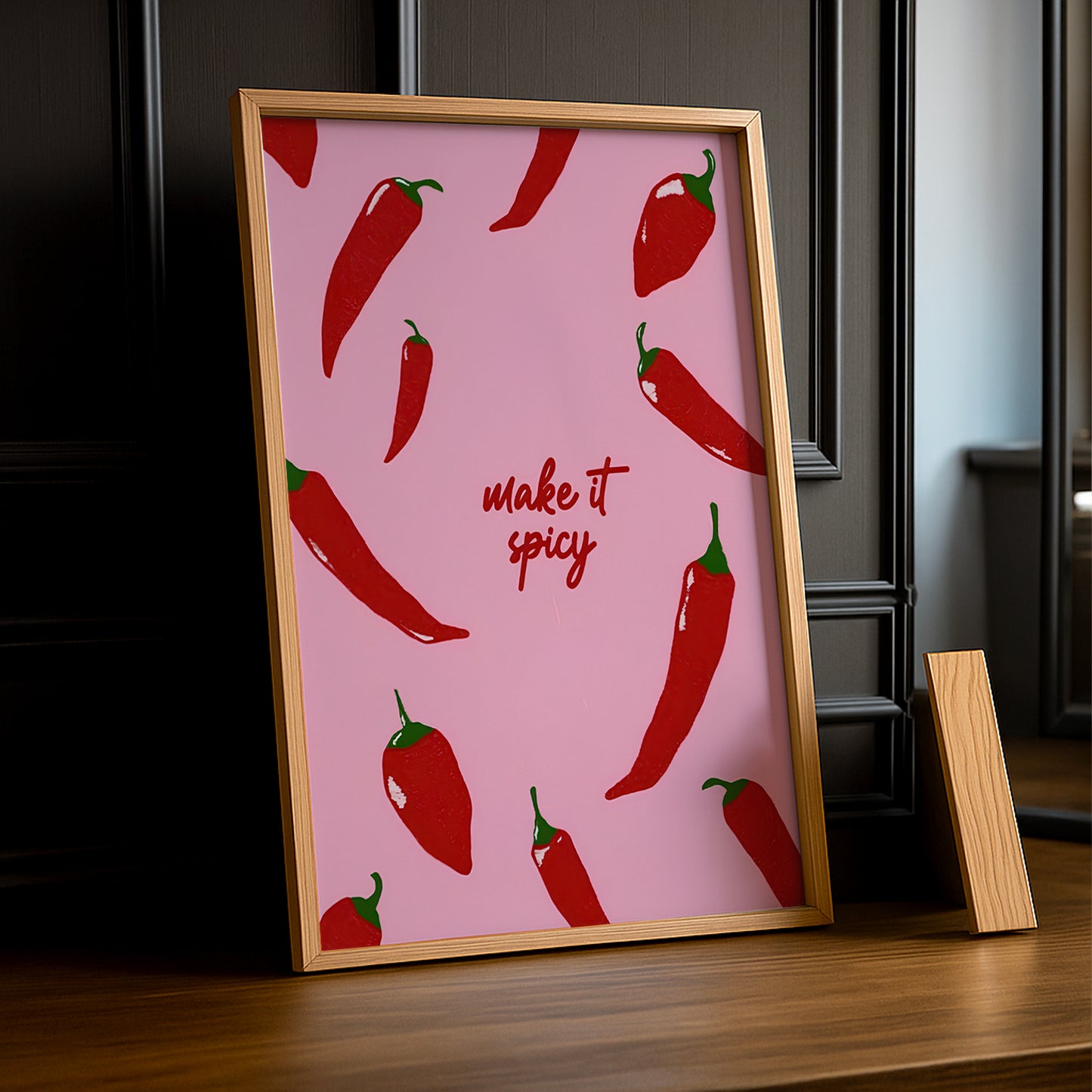 Cadre photo Citation - Make It Spicy