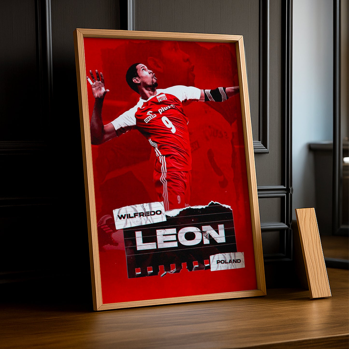 Cadre photo Volley-Ball - Wilfredo Leon