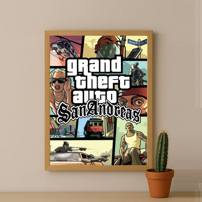 Poster Grand Theft Auto - San Andreas