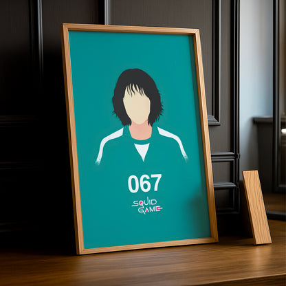 Cadre photo Squid Game