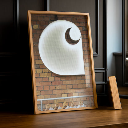 Poster Carhartt – Logo Lumineux