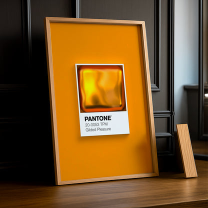 Cadre Photo Pantone Étiquette - Gilded Pleasure