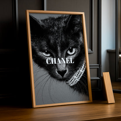 Cadre photo Chanel - Chaton