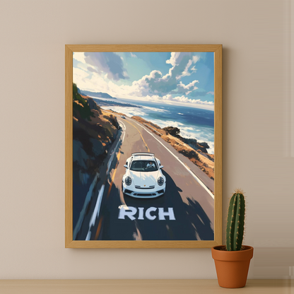 Porsche 911 - Poster
