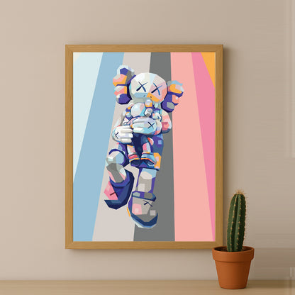 Cadre photo Kaws - 3D