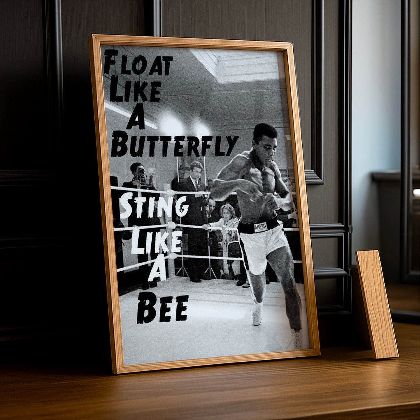 Cadre Photo Boxe - Muhammad Ali "Float Like a Butterfly"