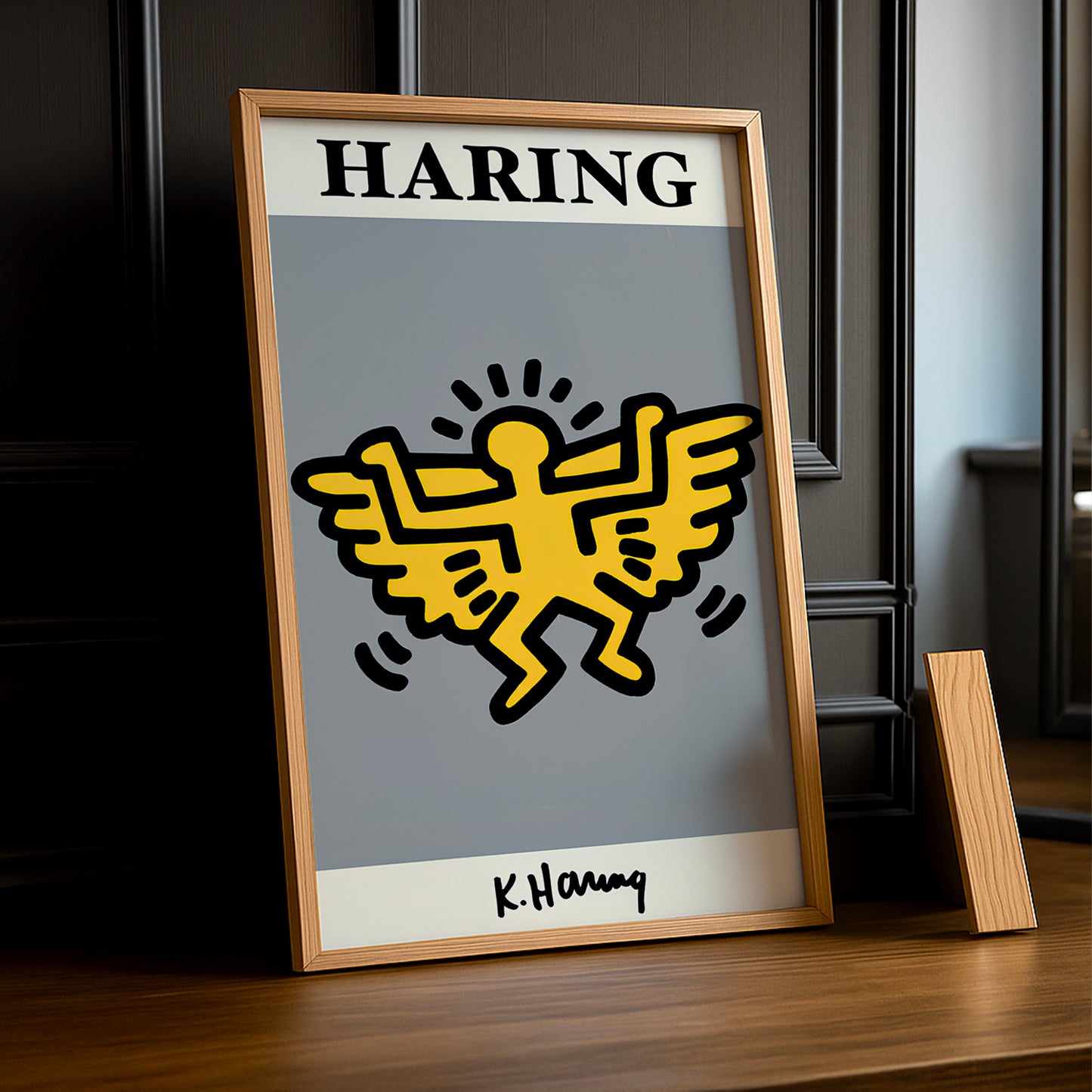 Cadre photo Keith Haring Angel