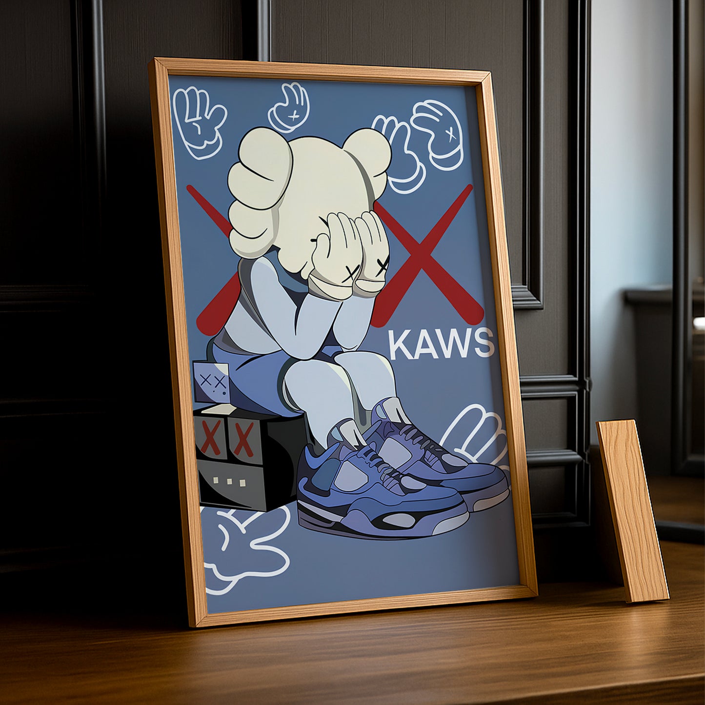Cadre photo Kaws Jordan