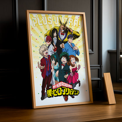 Cadre Photo My Hero Academia - Plus Ultra