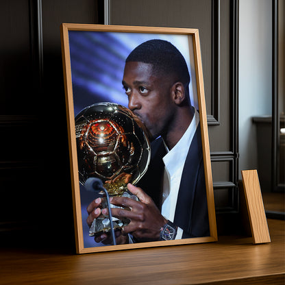 Cadre photo Ousmane Dembélé Ballon d'Or 2025