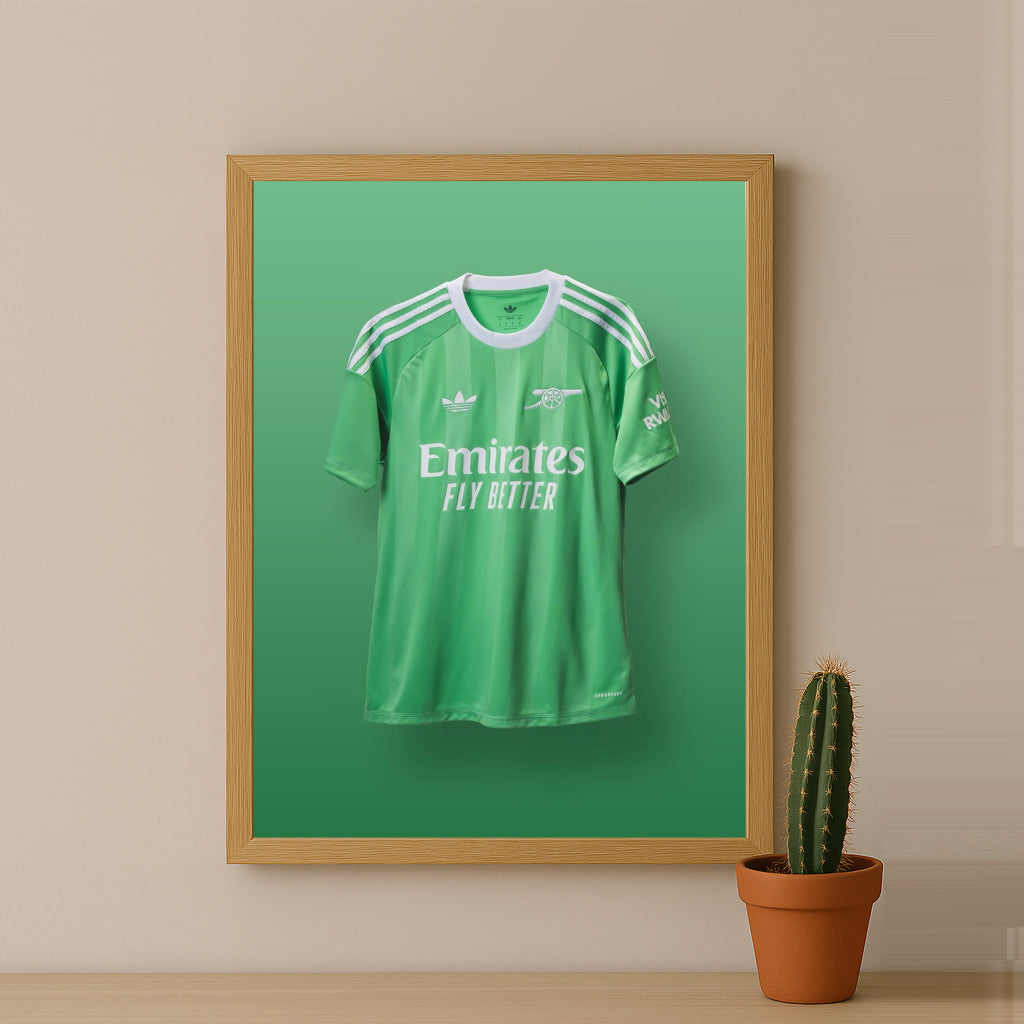 Cadre photo - Maillot vert Arsenal 25-26