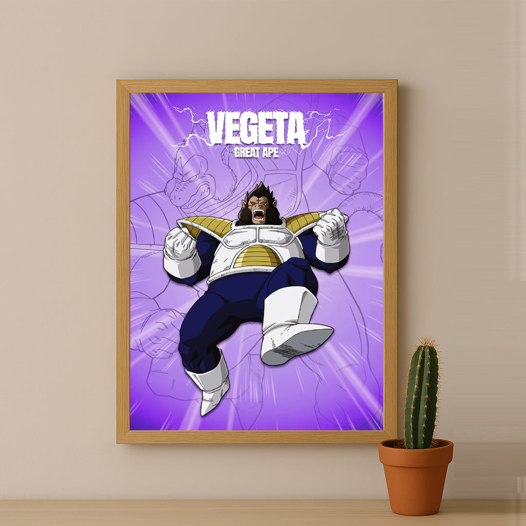 Poster Dragon Ball Z - Vegeta Great Ape
