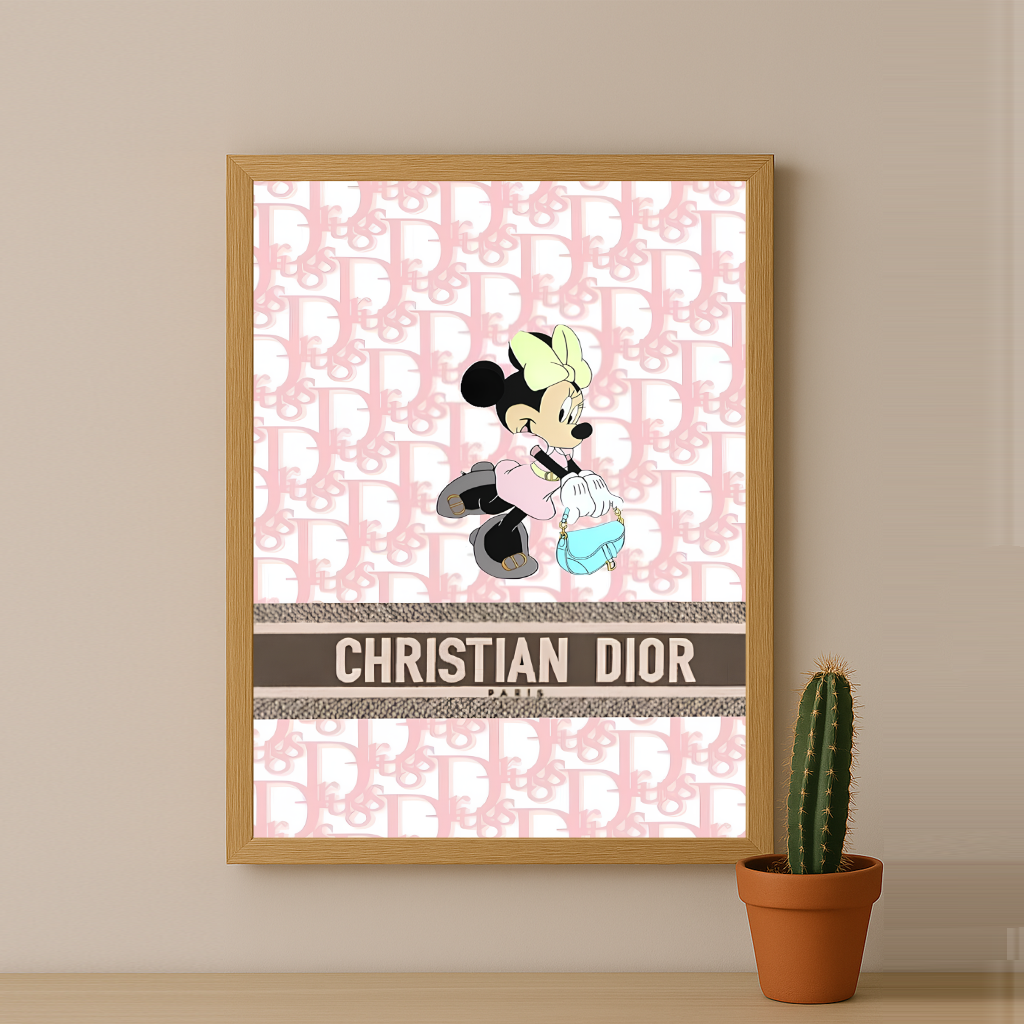 Cadre photo Dior Mickey