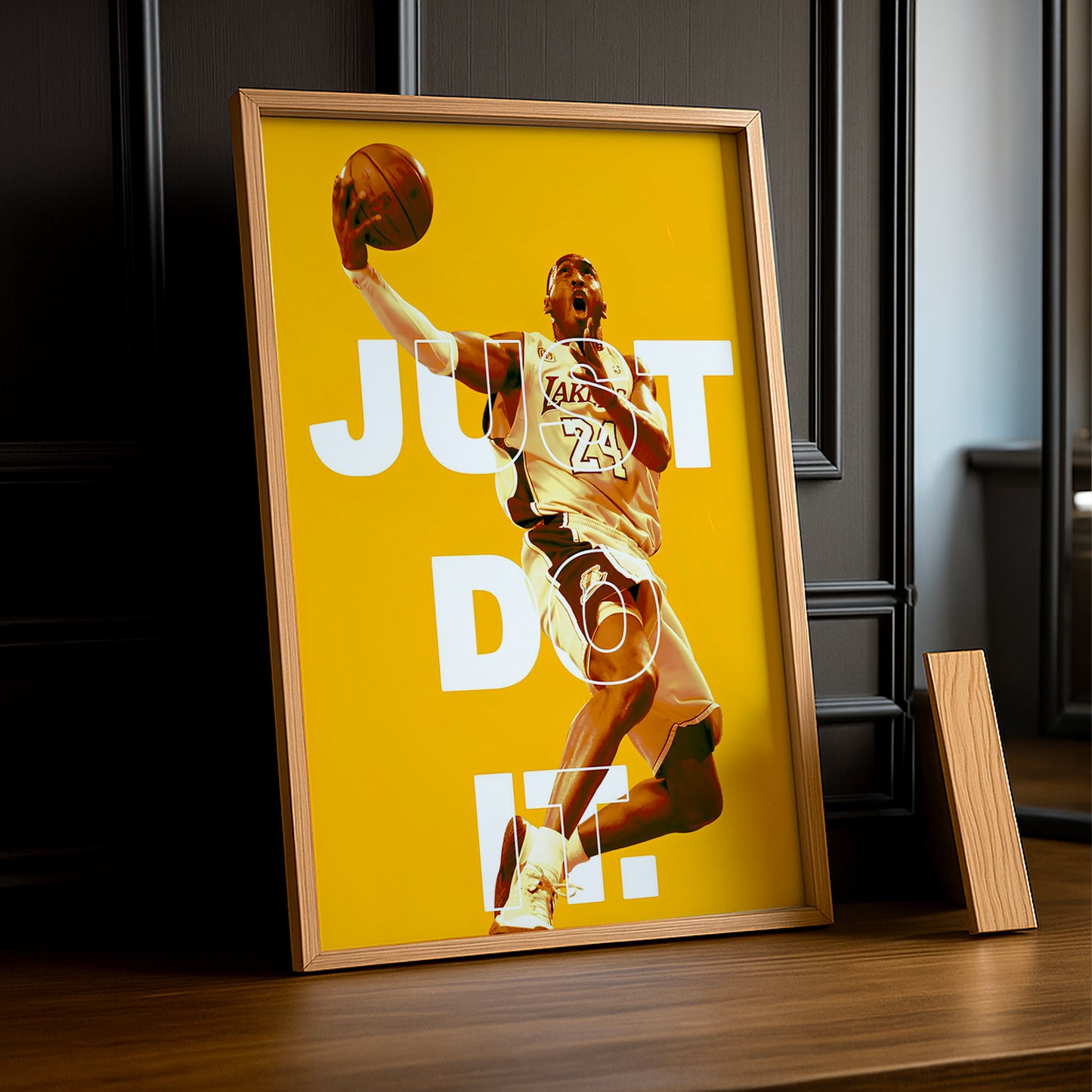 Cadre photo NBA - Just Do It Kobe Bryant