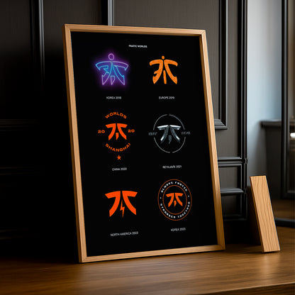 Cadre Photo Fnatic - Logo Évolution