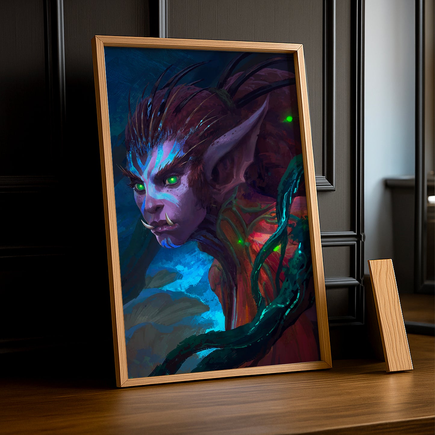 Cadre Photo World of Warcraft - Mystic Orweyna Portrait
