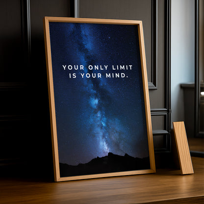 Cadre photo Motivation - Your Only Limit Is Your Mind