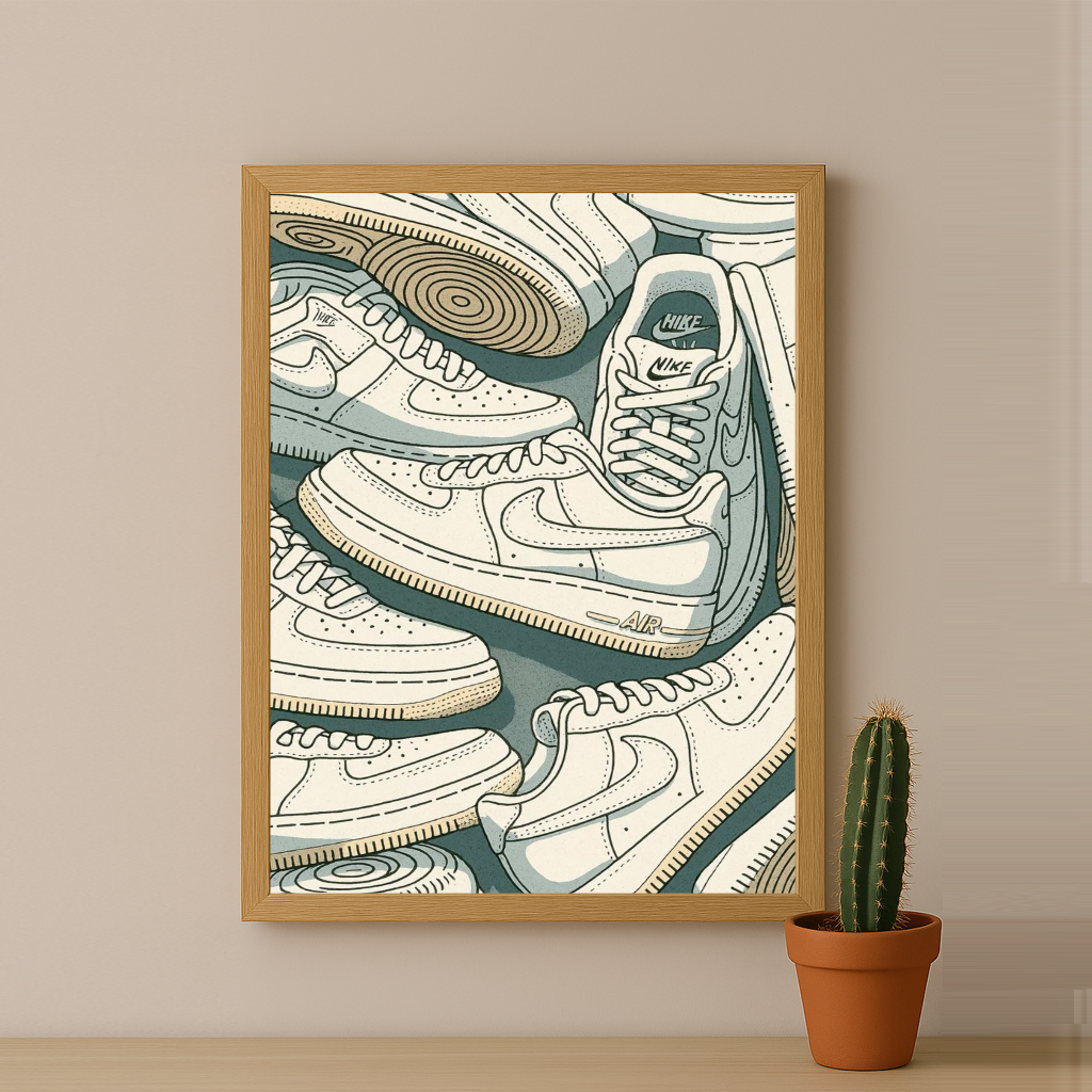 Poster Nike Air Force 1 Alls