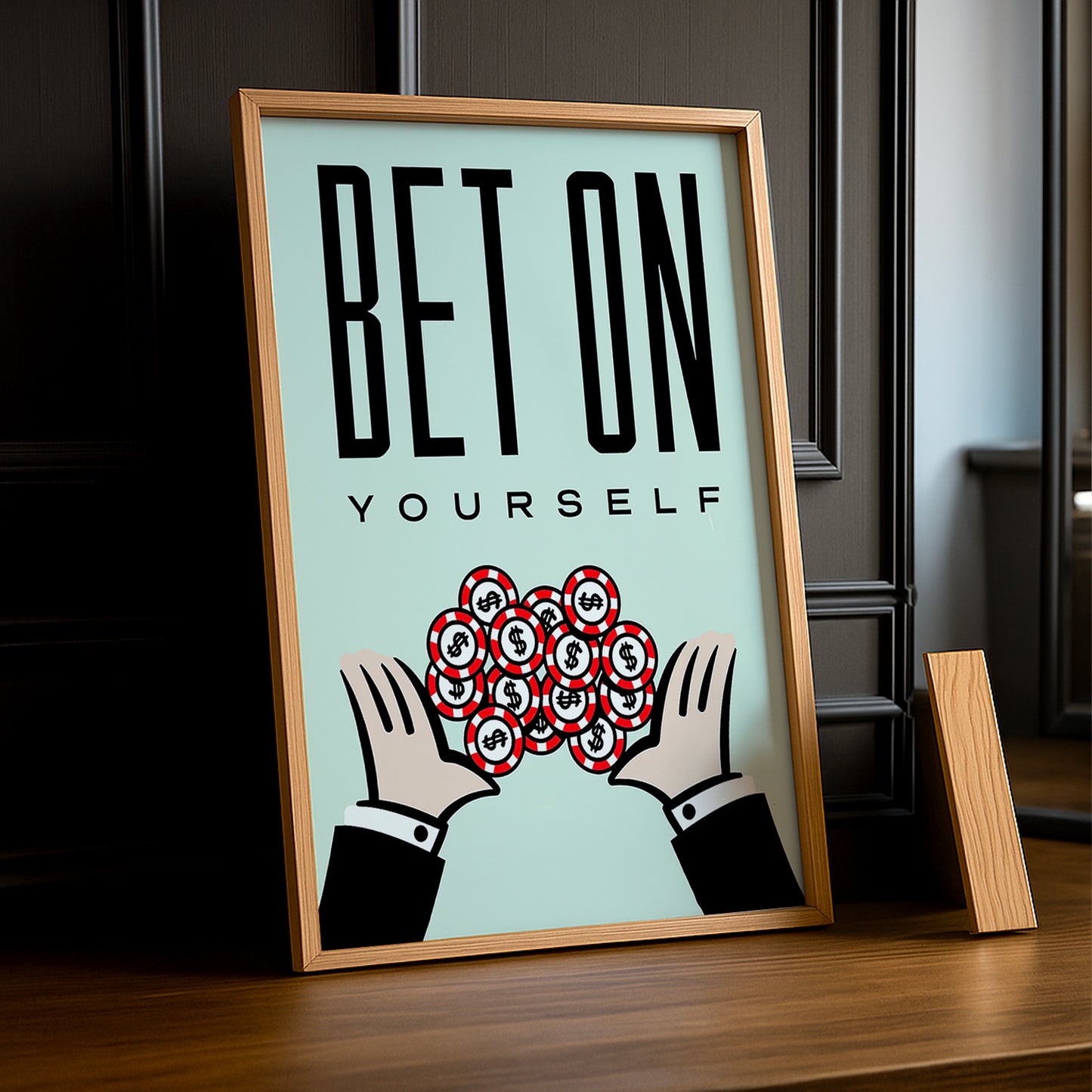Monopoly Bet On Yourself - Cadre photo