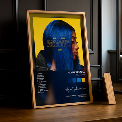 Cadre photo Album Musicaux - Nakamura d'Aya Nakamura