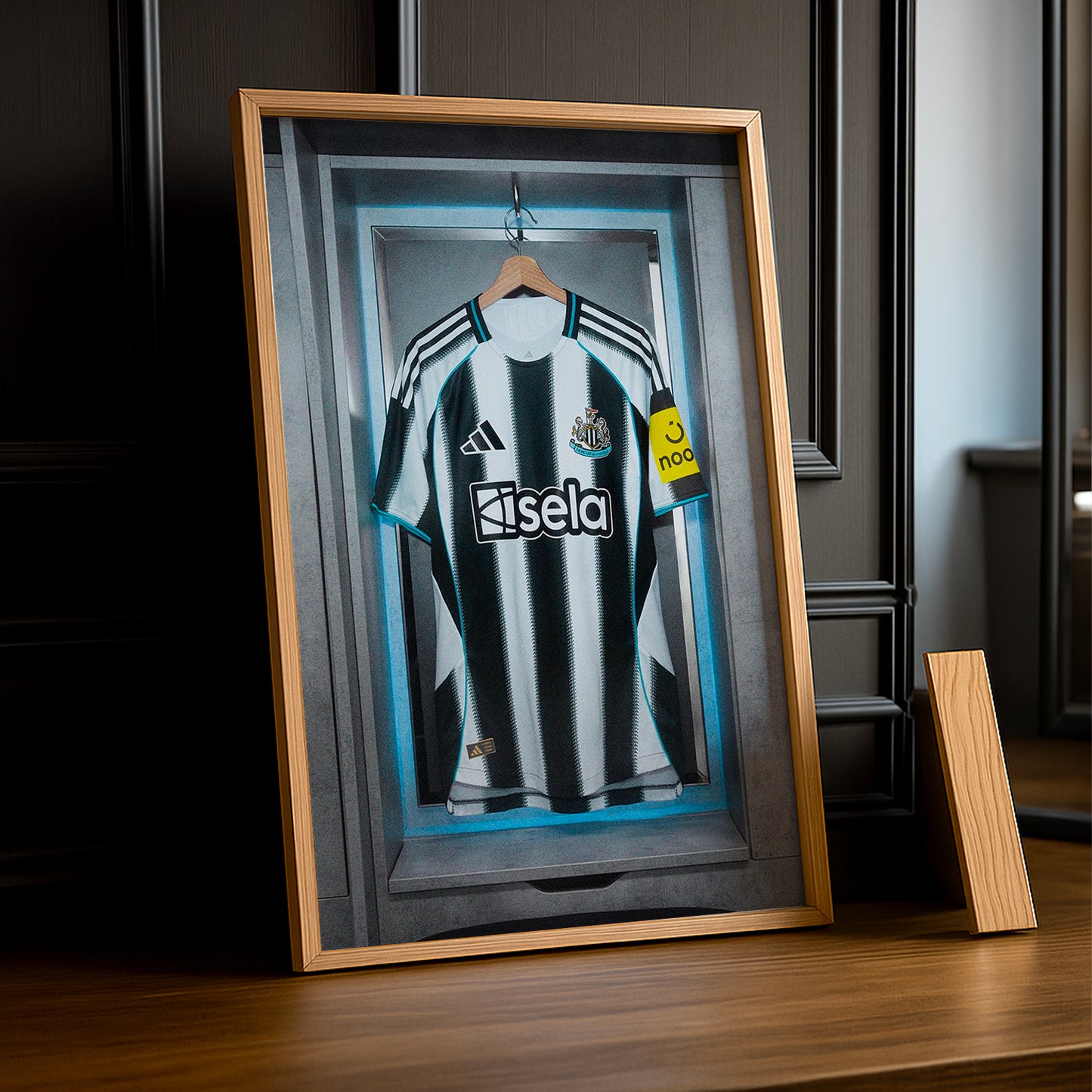 Cadre photo - Maillot Newcastle 25-26