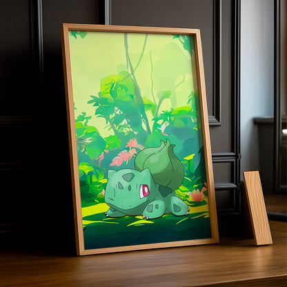 Cadre photo de Bulbizarre Pokémon