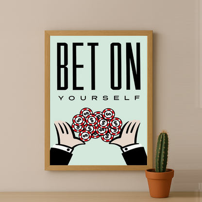 Monopoly Bet On Yourself - Cadre photo
