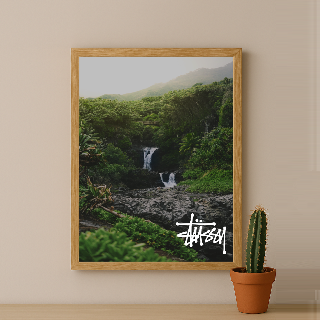 Cadre photo Stüssy - Natural