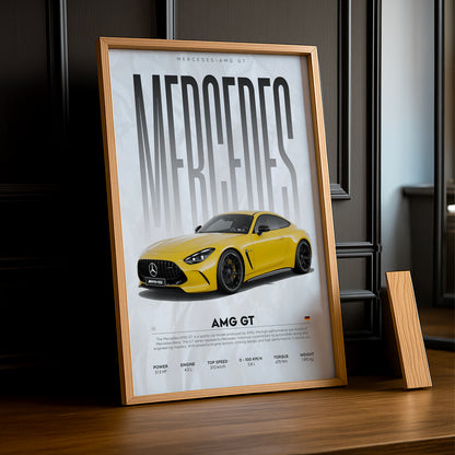 Cadre photo Mercedes AMG GT