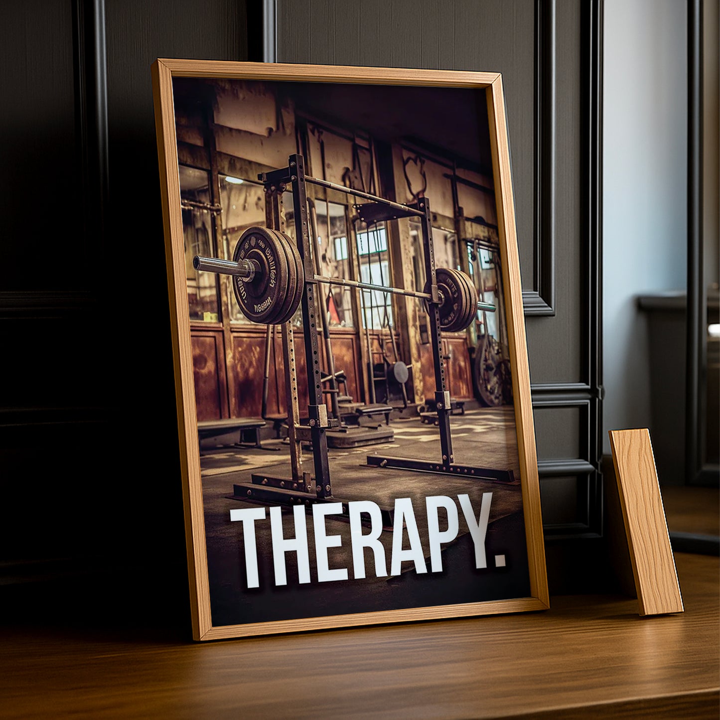 Poster Photo Musculation - Therapy