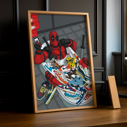 Cadre Photo Nike - Deadpool