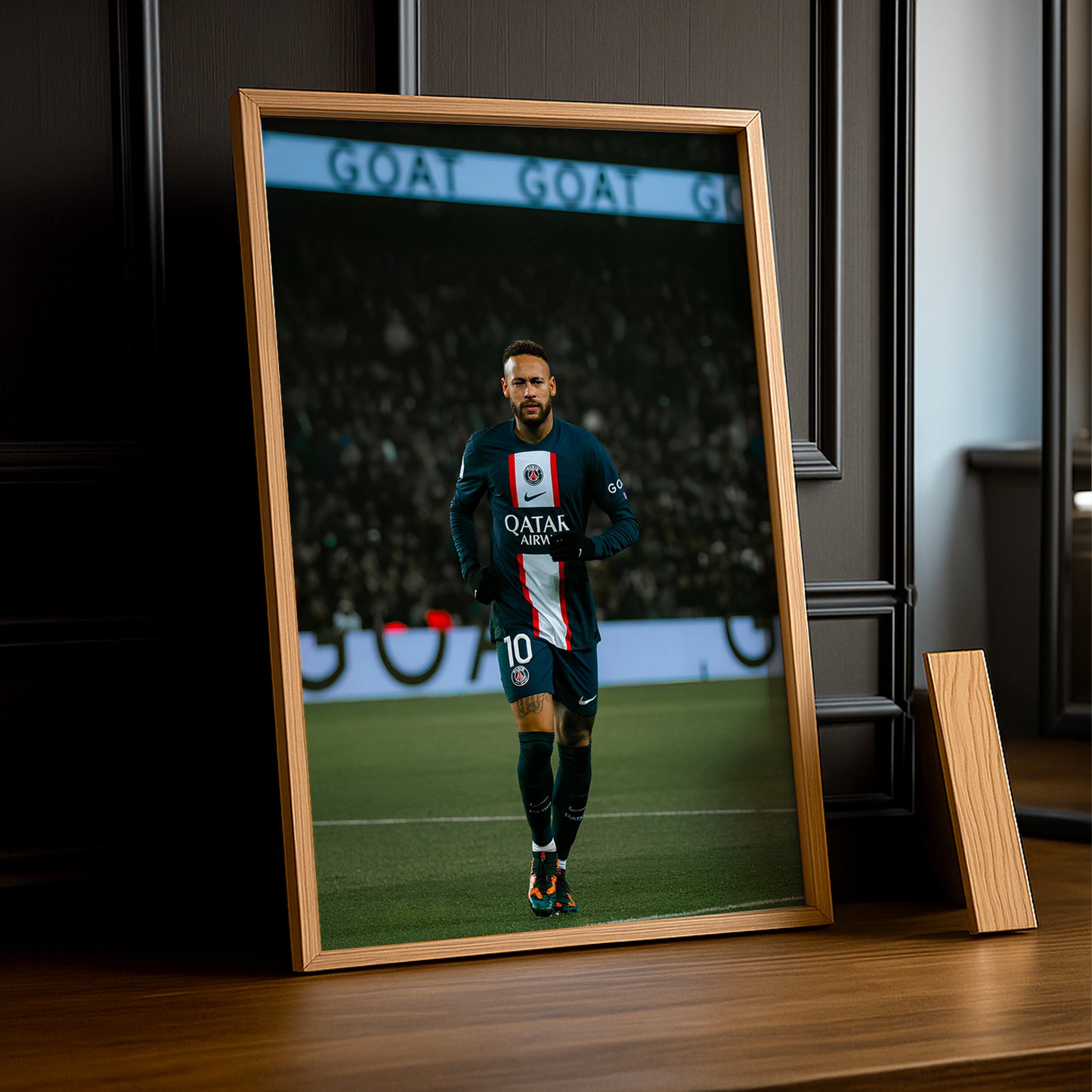 Poster encadrée Paris Saint-Germain - Neymar Junior