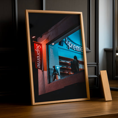 Poster Supreme - Devanture