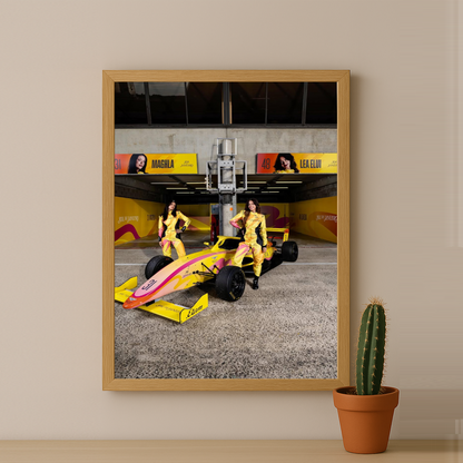 Poster encadrée GP Explorer - Écurie Rio de Janeiro Maghla x Léa Élui