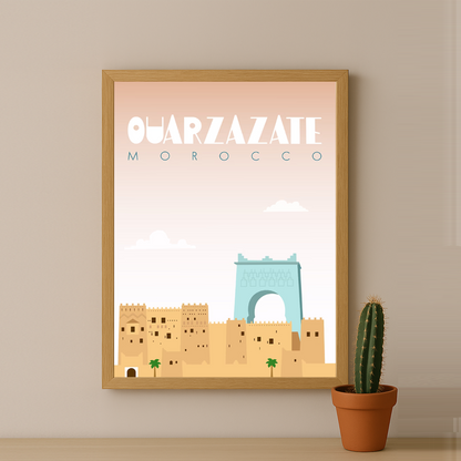 Ouarzazate Maroc - Cadre photo