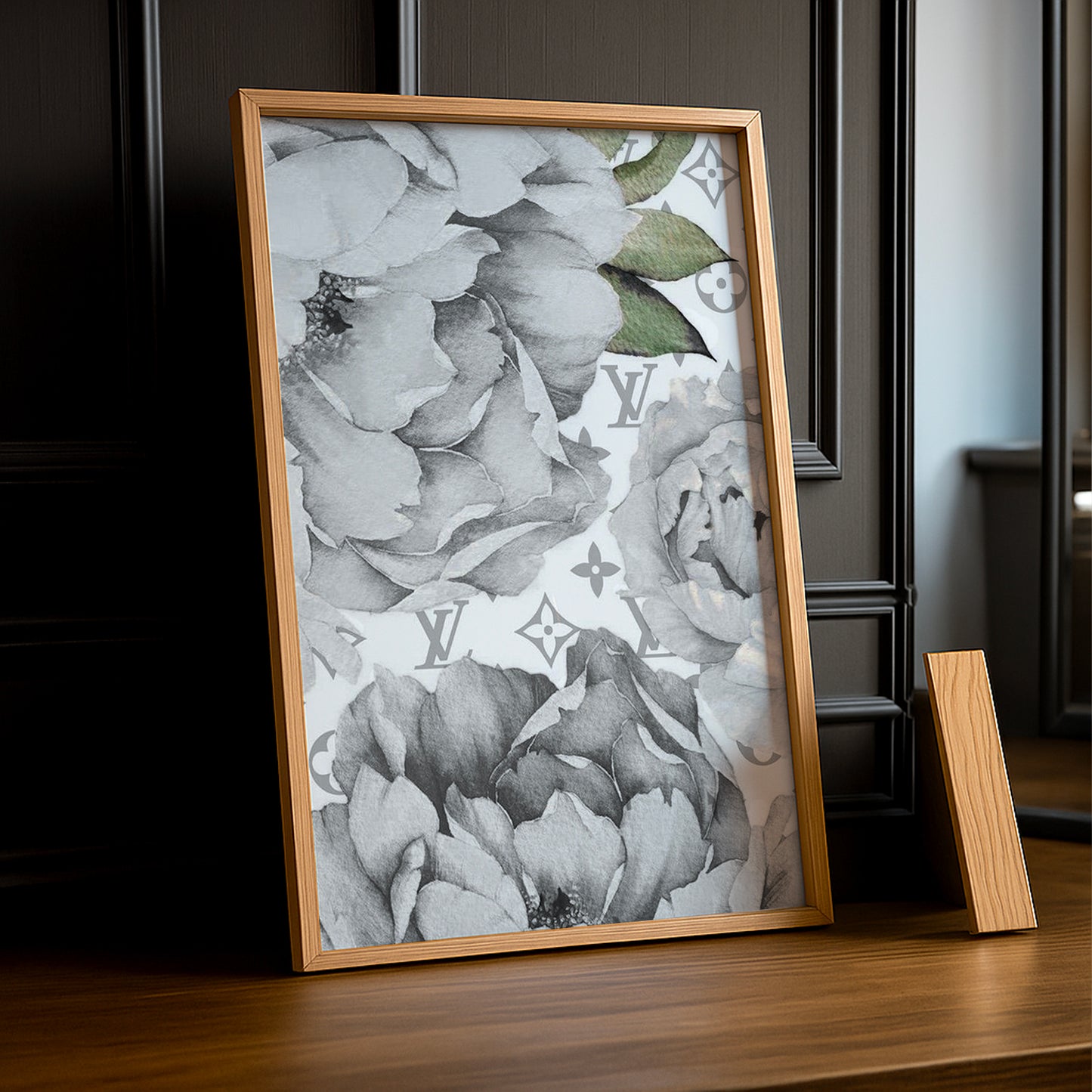 Cadre photo Louis Vuitton - White Flowers