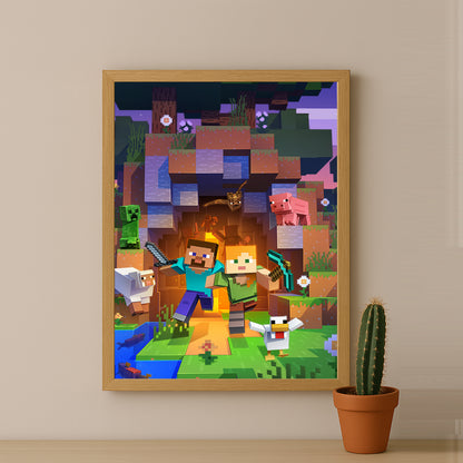 Cadre photo Minecraft