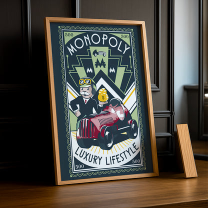 Monopoly Luxury Lifestyle - Poster