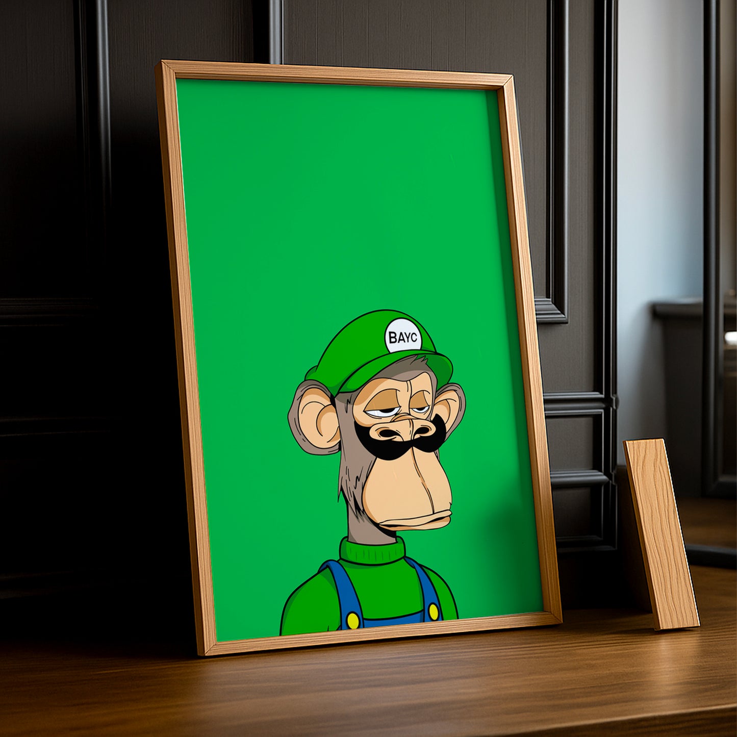 Cadre photo Bayc Ape Luigi