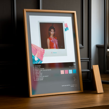 Cadre Photo K-Pop - IU Palette
