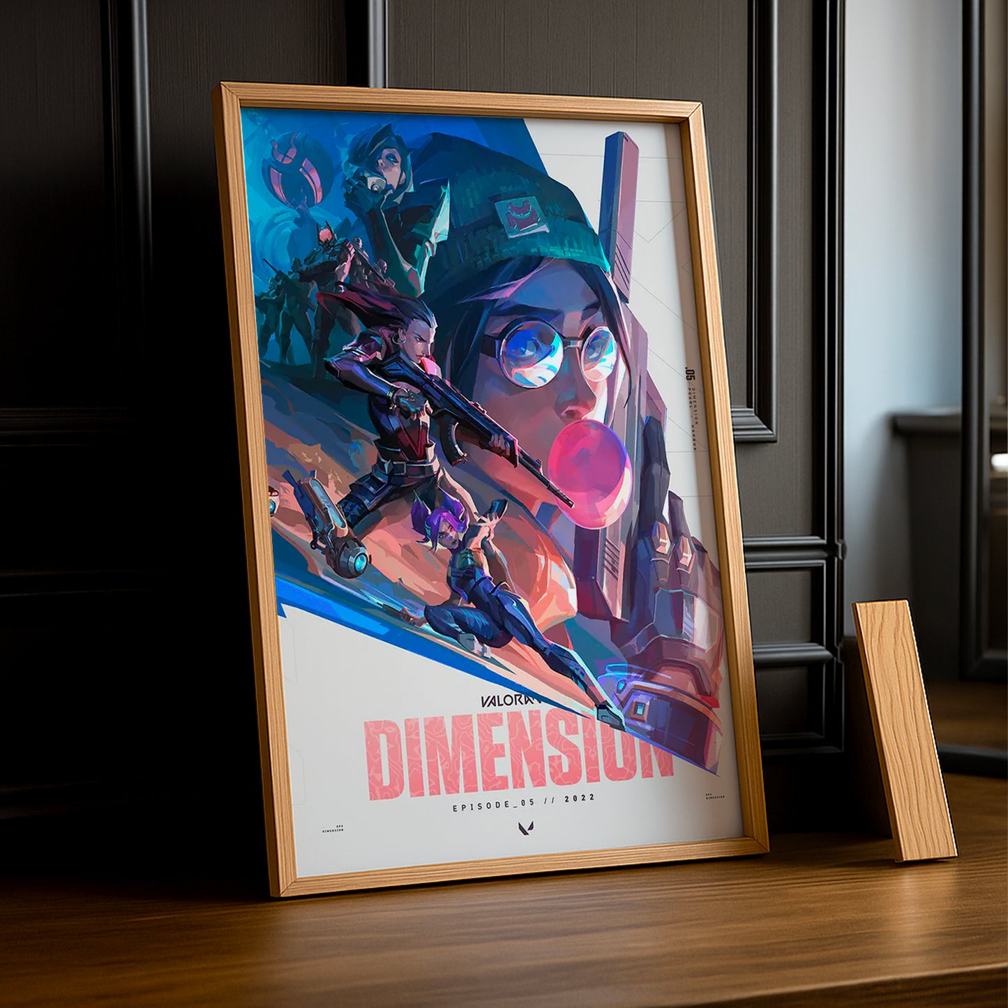 Cadre Photo Valorant - Dimension