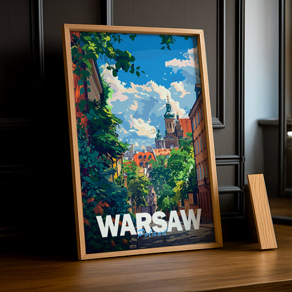 Cadre photo Warsaw Poland