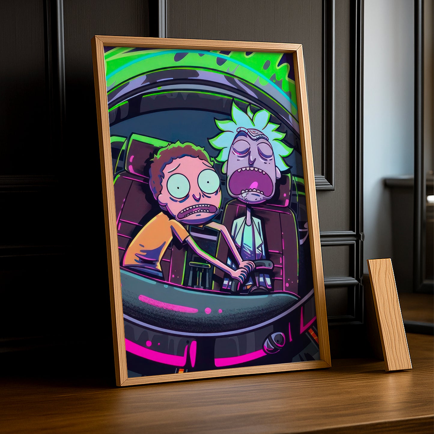 Cadre photo de Rick et Morty