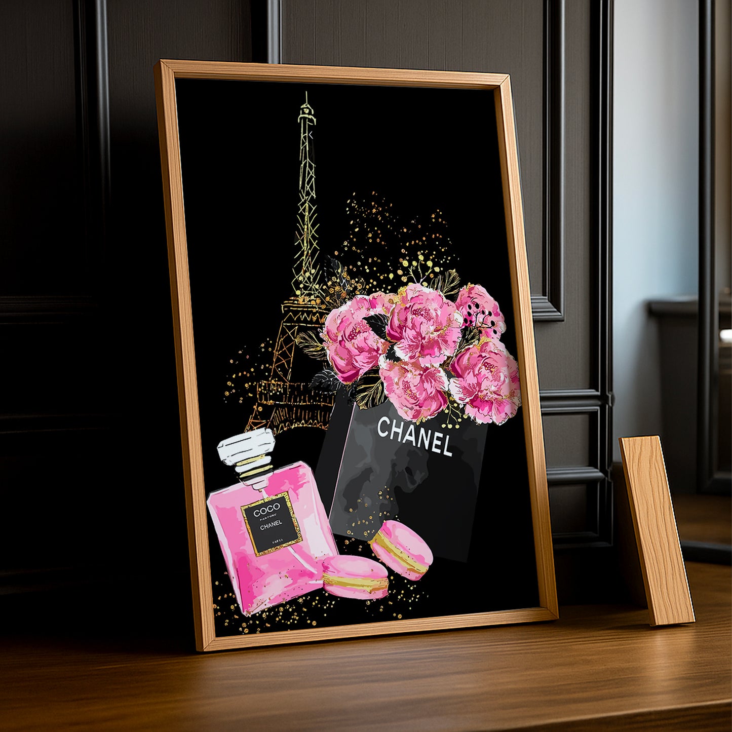 Cadre photo Mode - Eiffel x Chanel