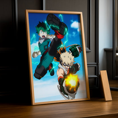 Cadre Photo My Hero Academia - Iconic Duo
