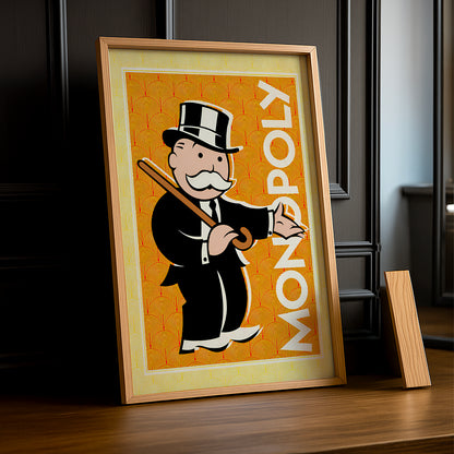 Monopoly Orange - Poster