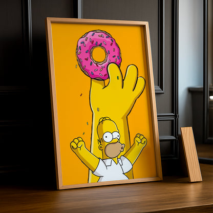 Cadre Photo Les Simpsons - Donuuuts